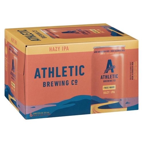 Athletic Brewing Hazy IPA 6 pk Can